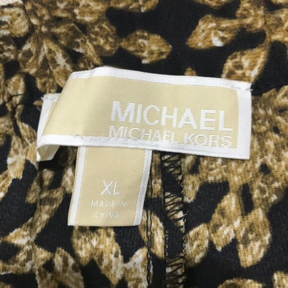 Michael Kors Printed Wide Leg Pajama Pants - Picture 6 of 8